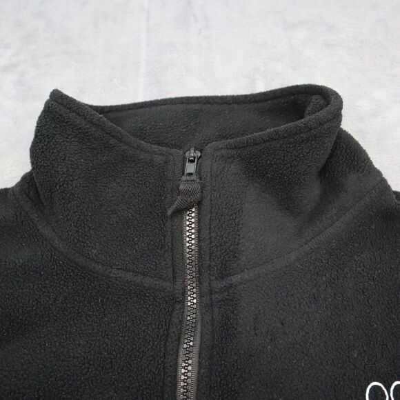Sierra Pacific Sweatshirt Mens XL Black Long Sleeve 1 4 Zip Fleece Mock Neck - Picture 11 of 16